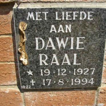 RAAL Dawie 1927-1994