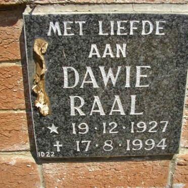 RAAL Dawie 1927-1994