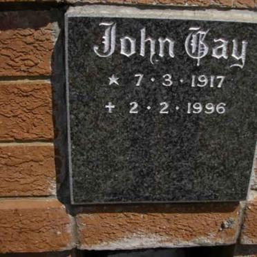 GAY John 1917-1996