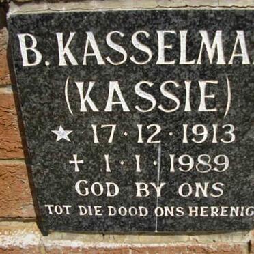 KASSELMAN B. 1913-1989