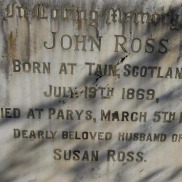 ROSS John 1869-1955