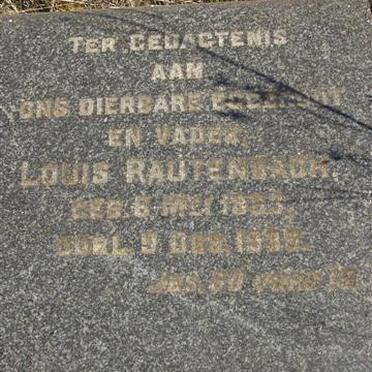 RAUTENBACH Louis 1863-1939