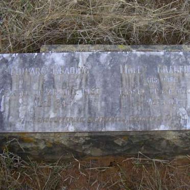 READING Edward -1950 &amp; Molly CRAUFURD -1951