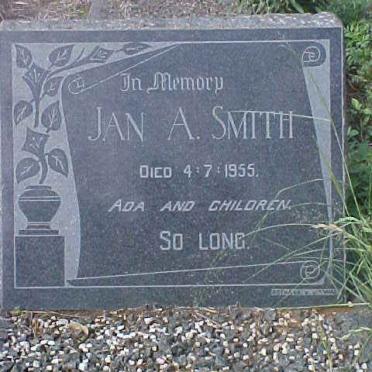 SMITH Jan A. -1955