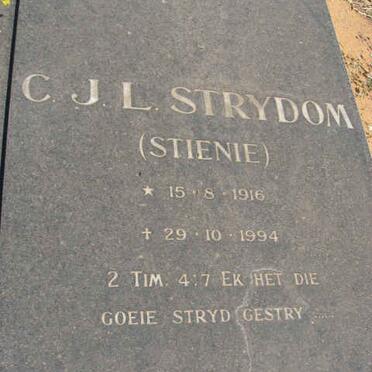 STRYDOM C.J.L. 1916-1994