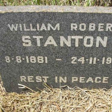 STANTON William Robert 1881-1964
