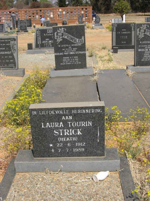 STRICK Laura Tourin nee HEATH 1912-1989