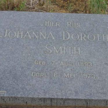 SMITH Johanna Dorothea 1893-1973