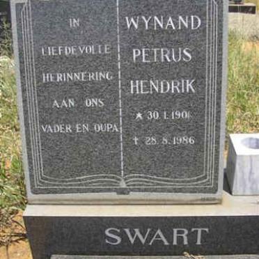 SWART Wynand Petrus Hendrik 1901-1986