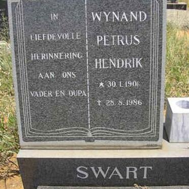 SWART Wynand Petrus Hendrik 1901-1986