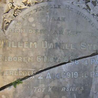 STEYN Willem Daniel 1886-1919