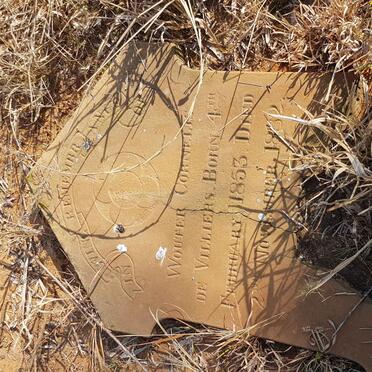 VILLIERS Wouter Cornelis, de 1853-1882