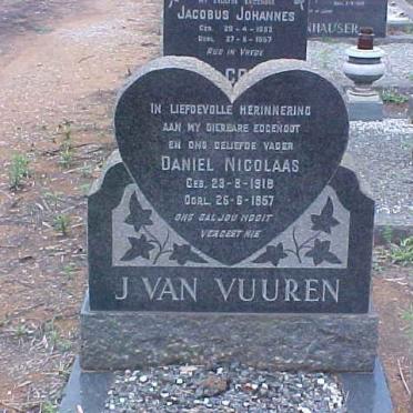 VUUREN Daniel Nicolaas, J. van 1918-1957