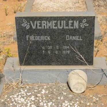 VERMEULEN Frederick Daniel 1914-1979