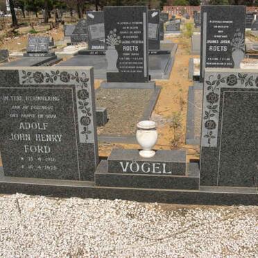 VOGEL Adolf John Henry Ford 1910-1979