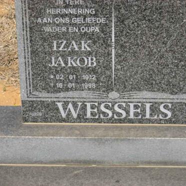 WESSELS Izak Jakob 1912-1998