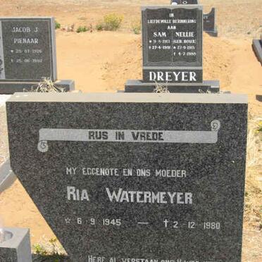 WATERMEYER Ria 1945-1980