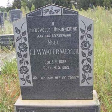 WATERMEYER C.I.M. 1886-1969
