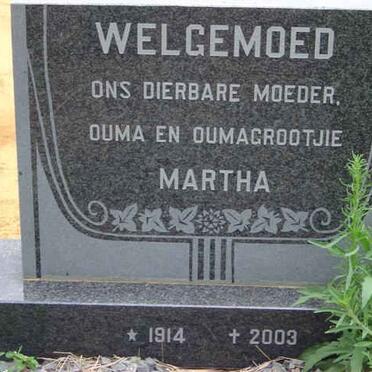 WELGEMOED Martha 1914-2003