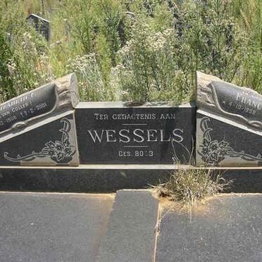 WESSELS Elizabeth F. nee VAN COLLER 1906-2001 :: WESSELS Francois J. 1959-1970