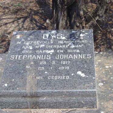 UYS Stephanus Johannes 1917-1979