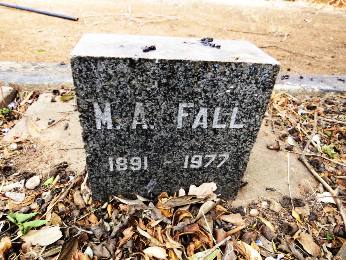 FALL M.A. 1891-1977