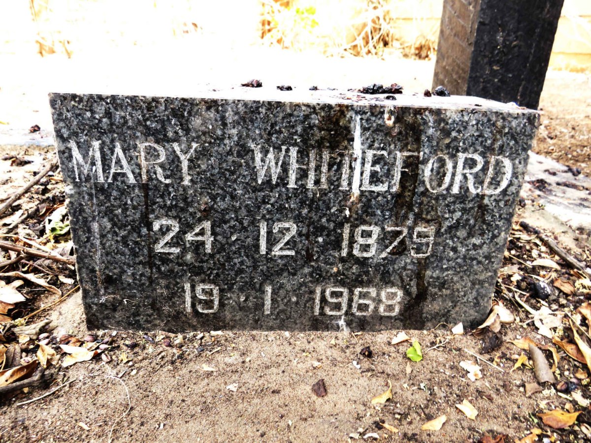WHITEFORD Mary 1879-1968