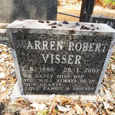 VISSER Warren Robert 1980-2003