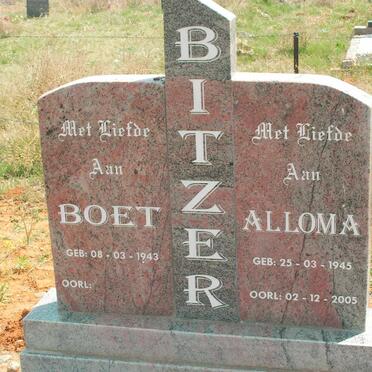 BITZER Boet 1943- &amp; Alloma 1945-2005