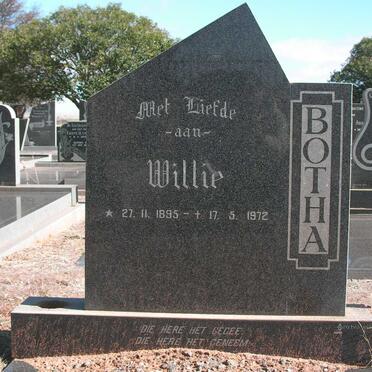 BOTHA Willie 1895-1972