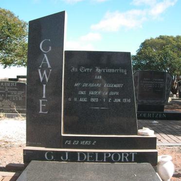 DELPORT G.J 1920-1976