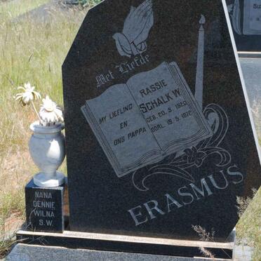 ERASMUS Schalk W. 1920-1972