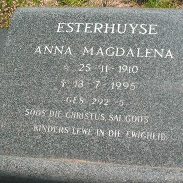 ESTERHUYSE Anna Magdalena 1910-1995