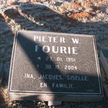 FOURIE Izak B. 1912-1987 &amp; Engela 1913-2003 :: FOURIE Pieter W. 1951-2004