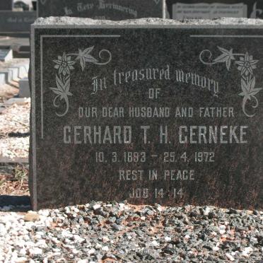 GERNEKE Gerhard T.H. 1893-1972