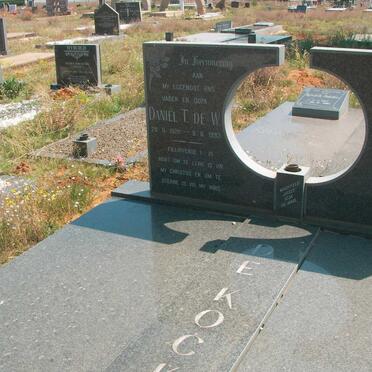 KOCK Daniel T. de W., de 1928-1993