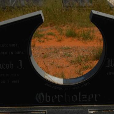OBERHOLZER Jacob J. 1924-1985 &amp; Wilhelmina SWANEPOEL 1928-