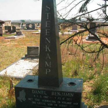 STEENKAMP Daniel Benjamin 1962-1997