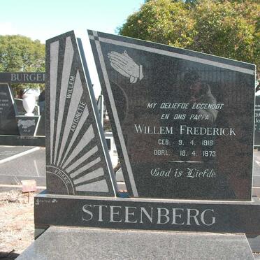 STEENBERG Willem Frederick 1918-1973