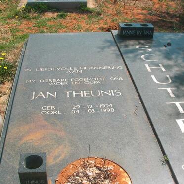 SCHUTTE Jan Theunis 1924-1998
