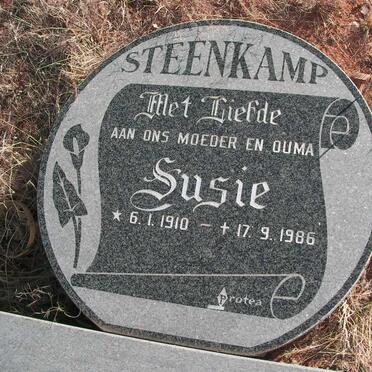 STEENKAMP Susie 1910-1986