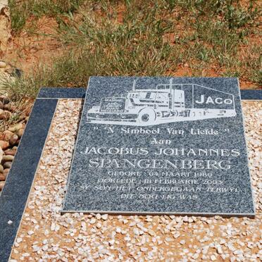 SPANGENBERG Jacobus Johannes 1980-2003