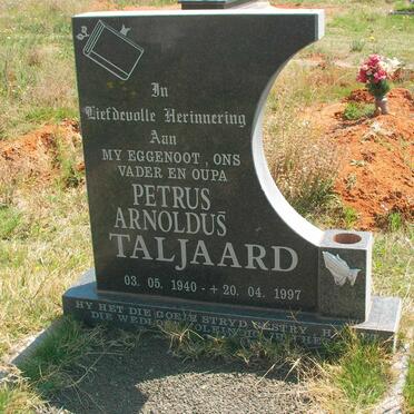 TALJAARD Petrus Arnoldus 1940-1997