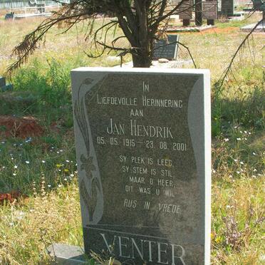 VENTER Jan Hendrik 1915-2001