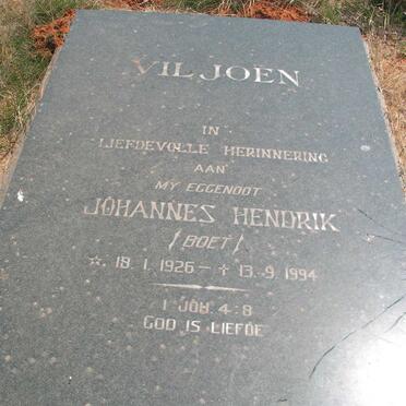 VILJOEN Johannes Hendrik 1926-1994