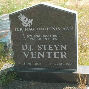 VENTER D.J. Steyn 1928-1998