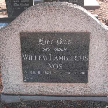 VOS Willem Lambertus 1924-1981