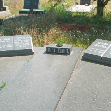 WALT Petrus, v.d. 1927-1996 &amp; Johanna Francina 1929-2005