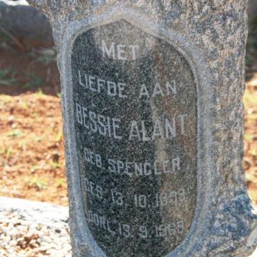 ALANT Bessie nee SPENGLER 1899-1965