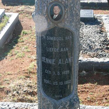 ALANT Hennie 1895-1962